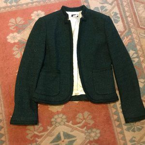 Forest Green Wool Blazer
